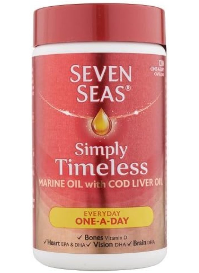 Pure Cod Liver Oil 120 Capsules