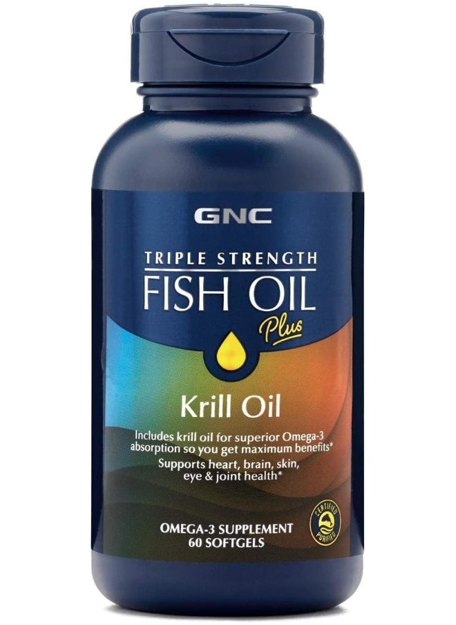 Triple Strength Fish Oil Plus Krill Oil
