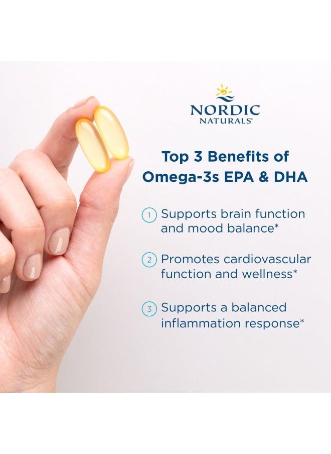 Epa Xtra - 1640 Mg Omega-3S Including 1060 Mg Epa, Potent Dose To Support Cardiovascular, Immune And Mood Health*, Lemon Flavored, 90 Count