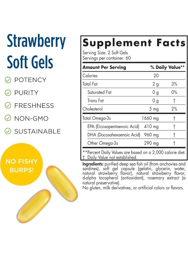 Prodha 1000, Strawberry, 120 Count