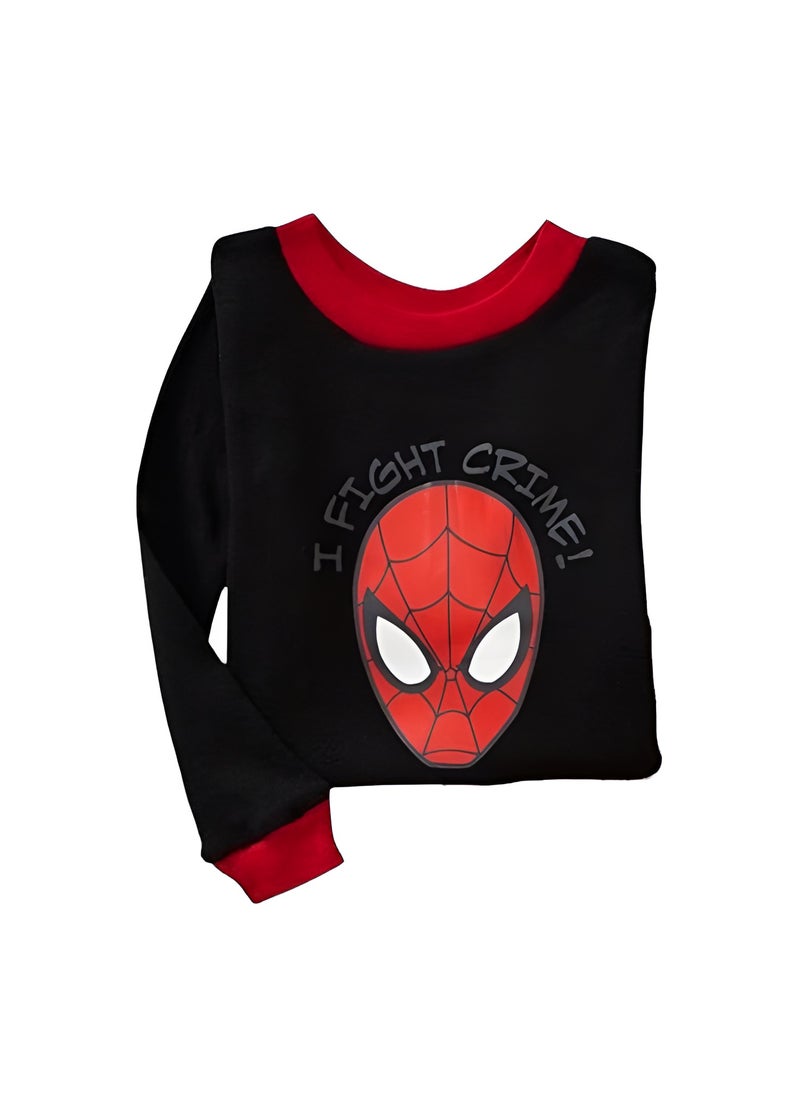 Daniel - Boys' Spectacular Spidey Pajama Set- Long Sleeve