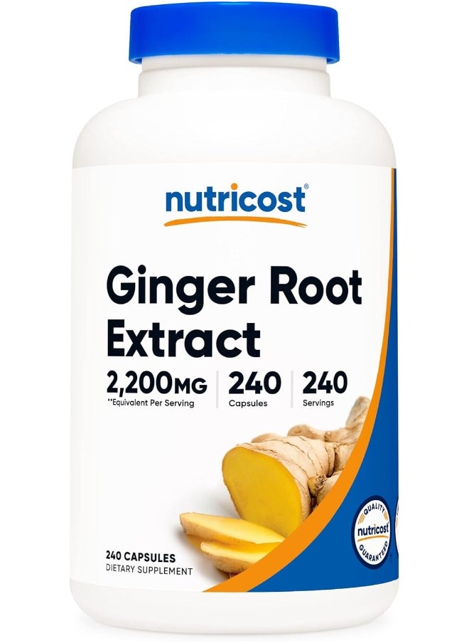 Nutricost Ginger Root Extract 550Mg