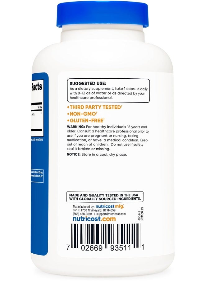 Nutricost Ginger Root Extract 550Mg