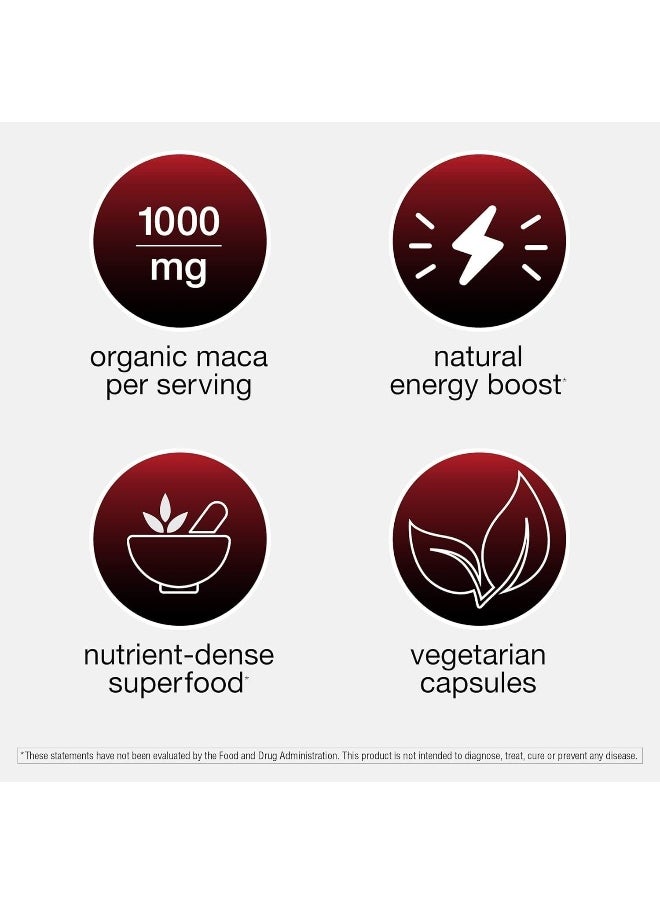 Men Maca Advanced With Peruvian Ginseng, 120 Count (1 Bottle)