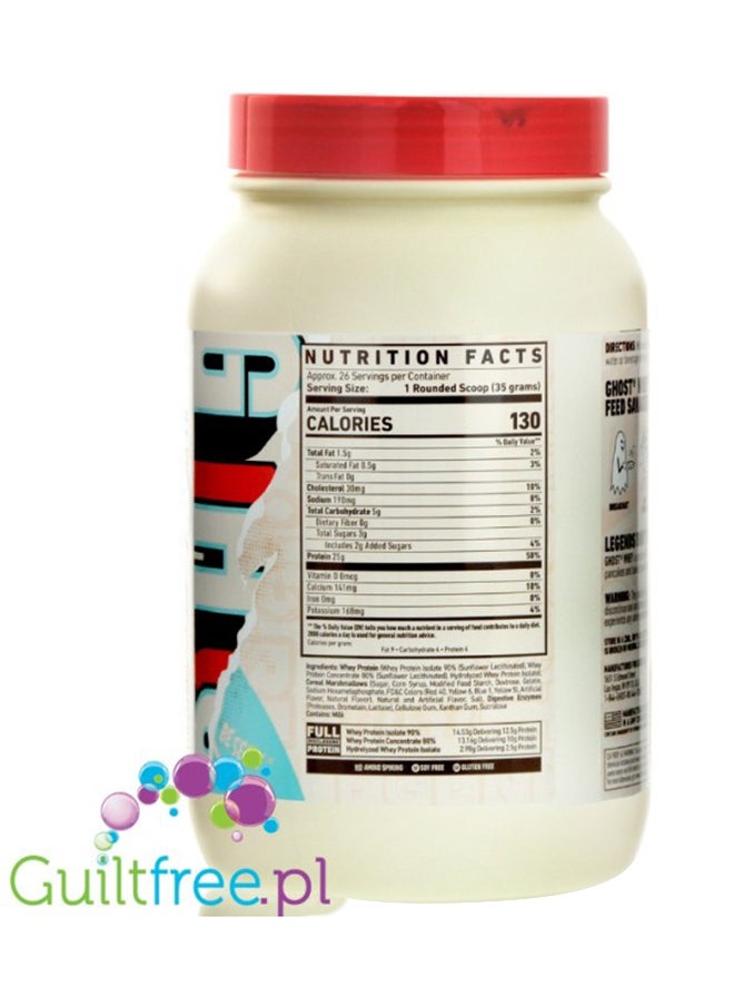 Whey Marshmallow Cereal Milk 26 Serving 924 Grams
