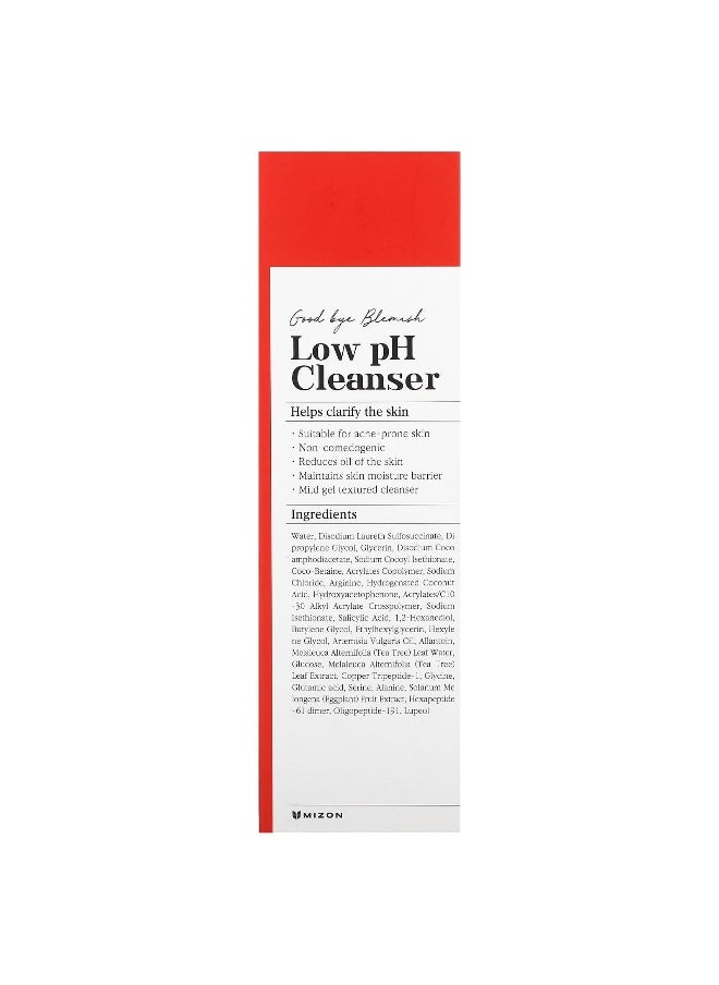 Mizon, Good Bye Blemish, Low pH Cleanser, 3.38 fl oz (100 ml)