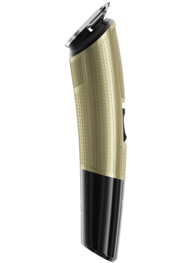 Enchen Beardo 3 Trimmer, 8000 RPM, Low Noise, Self Sharpening Stainless Steel Blades, Indicator Light, Up To 120 Minutes Of Use, 800mAh Battery, Gold | Beardo-3