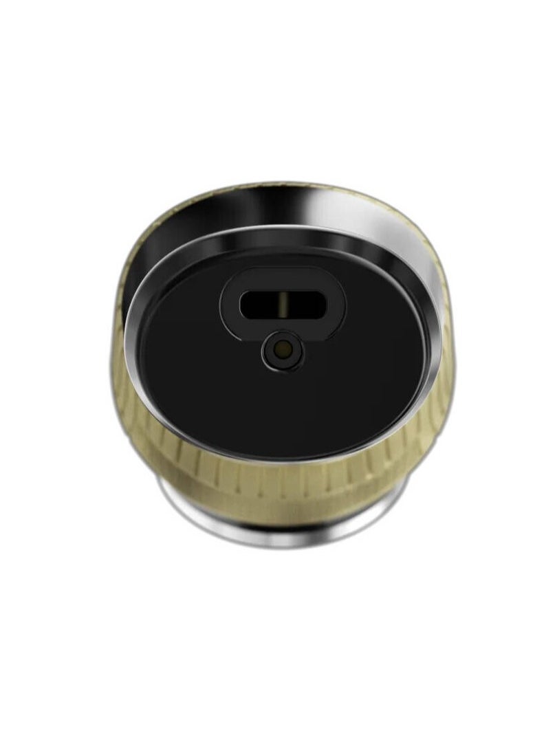 Enchen Beardo 3 Trimmer, 8000 RPM, Low Noise, Self Sharpening Stainless Steel Blades, Indicator Light, Up To 120 Minutes Of Use, 800mAh Battery, Gold | Beardo-3