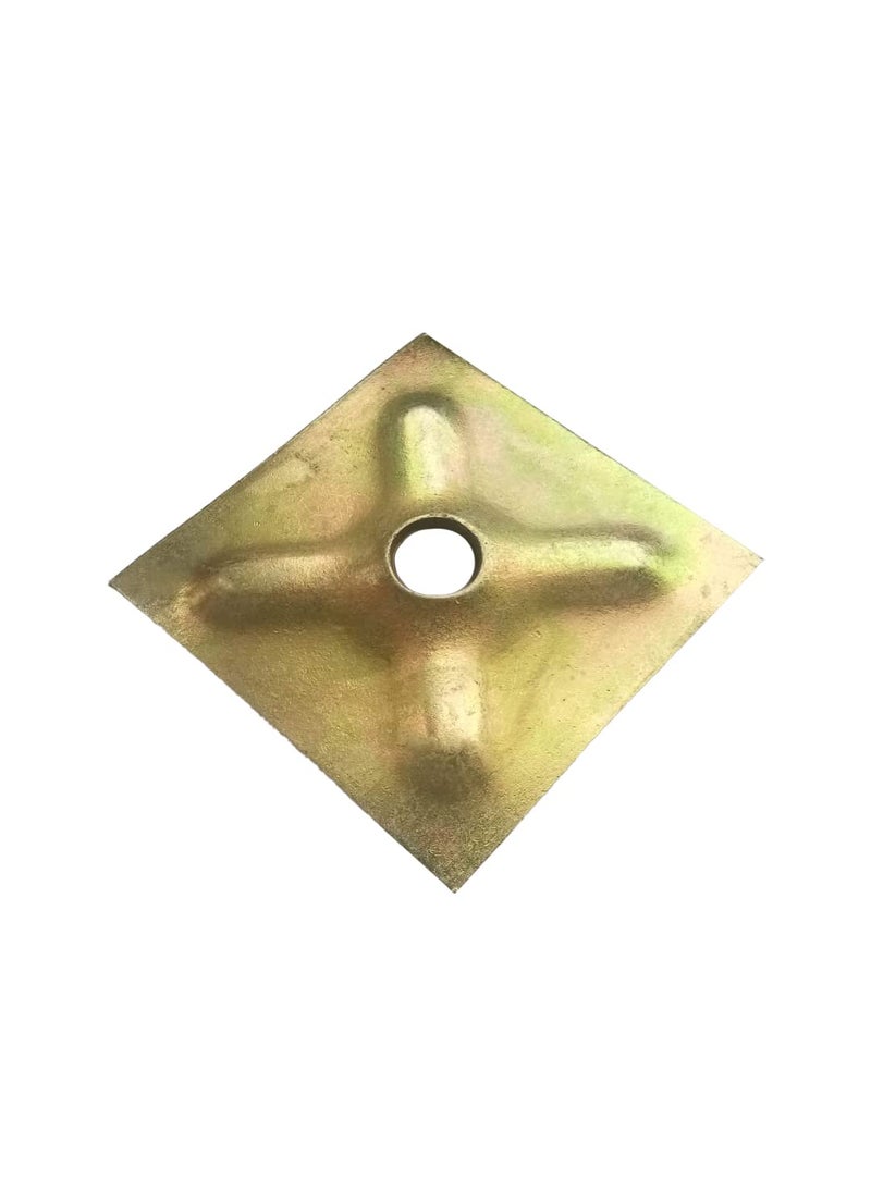 BKJagan Co Tie rod wing nut Waller Plate 100mm Hole size 20mmSet of 5