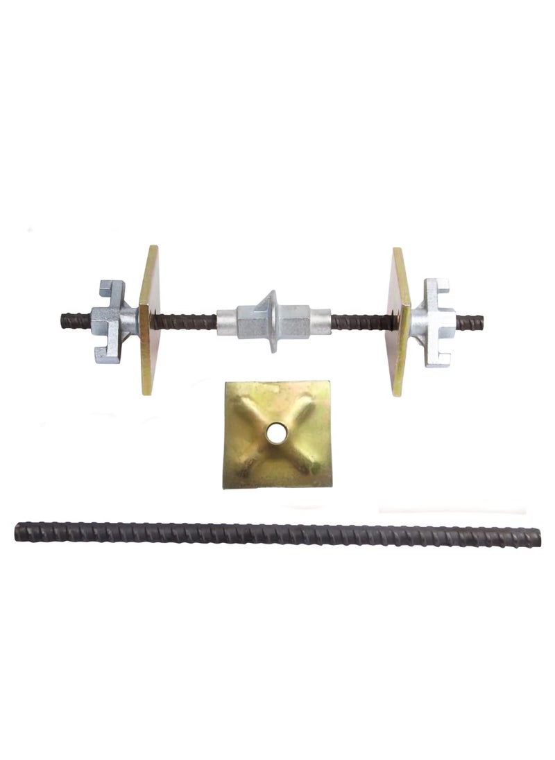 BKJagan Co Tie rod wing nut Waller Plate 100mm Hole size 20mmSet of 5