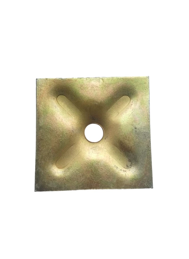 BKJagan Co Tie rod wing nut Waller Plate 100mm Hole size 20mmSet of 5