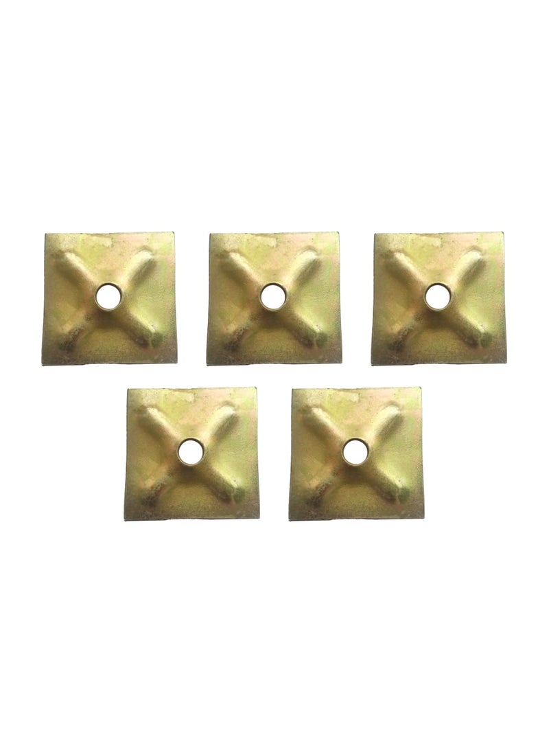 BKJagan Co Tie rod wing nut Waller Plate 100mm Hole size 20mmSet of 5