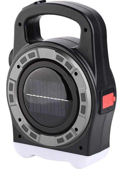 Powermaster HB-6678C Cob LED Solar Energy Lighting Rechargeable Searchlight Camping Lighting 20 Watt 3 Stages