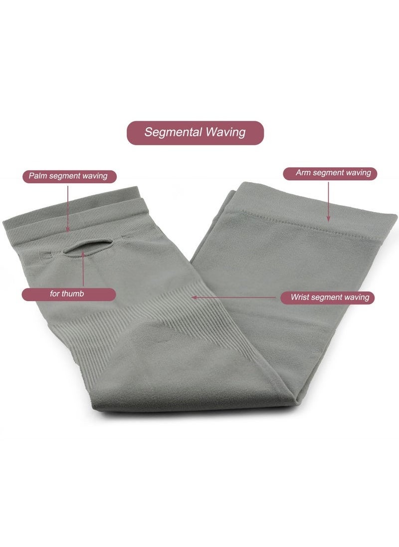 UV Sun Protection Arm Sleeves Long Gloves for Outdoor Sports Pack of 3 Pairs