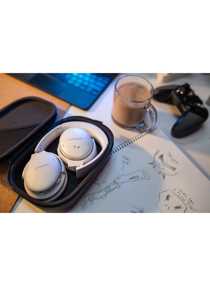 Renewed - Quiet Comfort 45 Wireless Noise Cancelling Headphones White Smoke