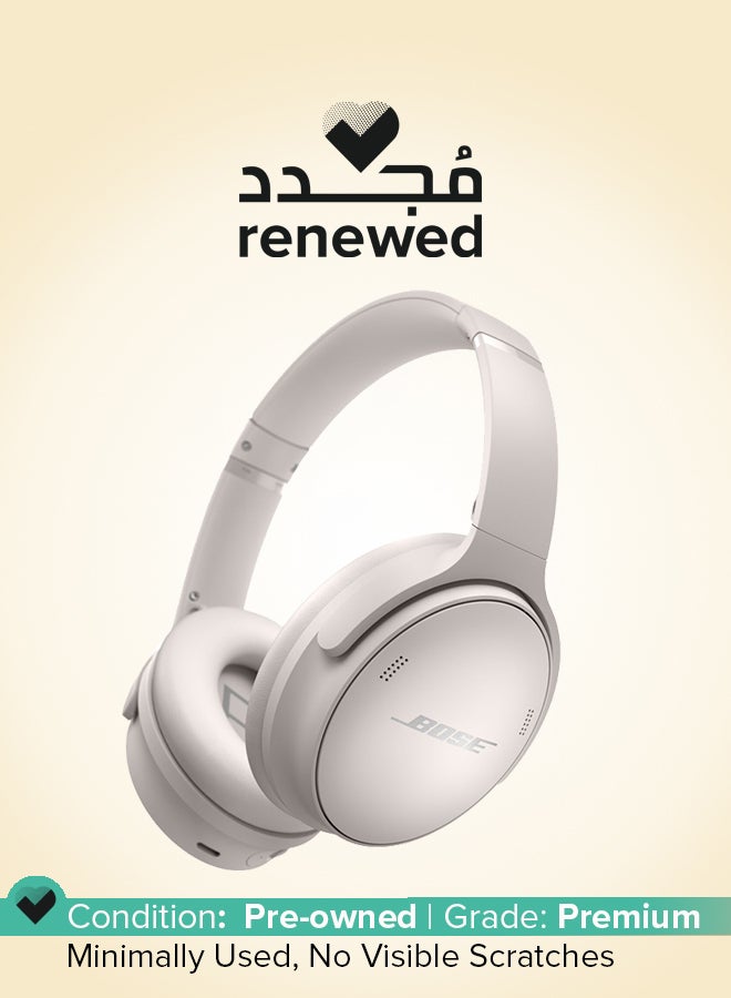 Renewed - Quiet Comfort 45 Wireless Noise Cancelling Headphones White Smoke