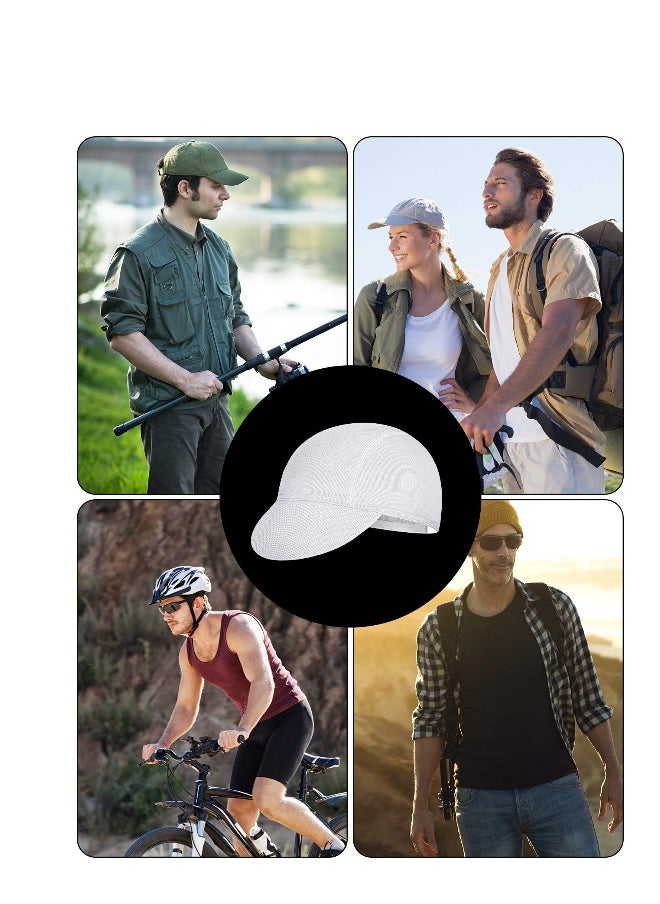 Cycling Cap, Breathable Bicycle Caps, Sun Proof Helmet Liner Hat, Bicycle Cycling Biking Running Hat, for Women Men Running Outdoor Sports
