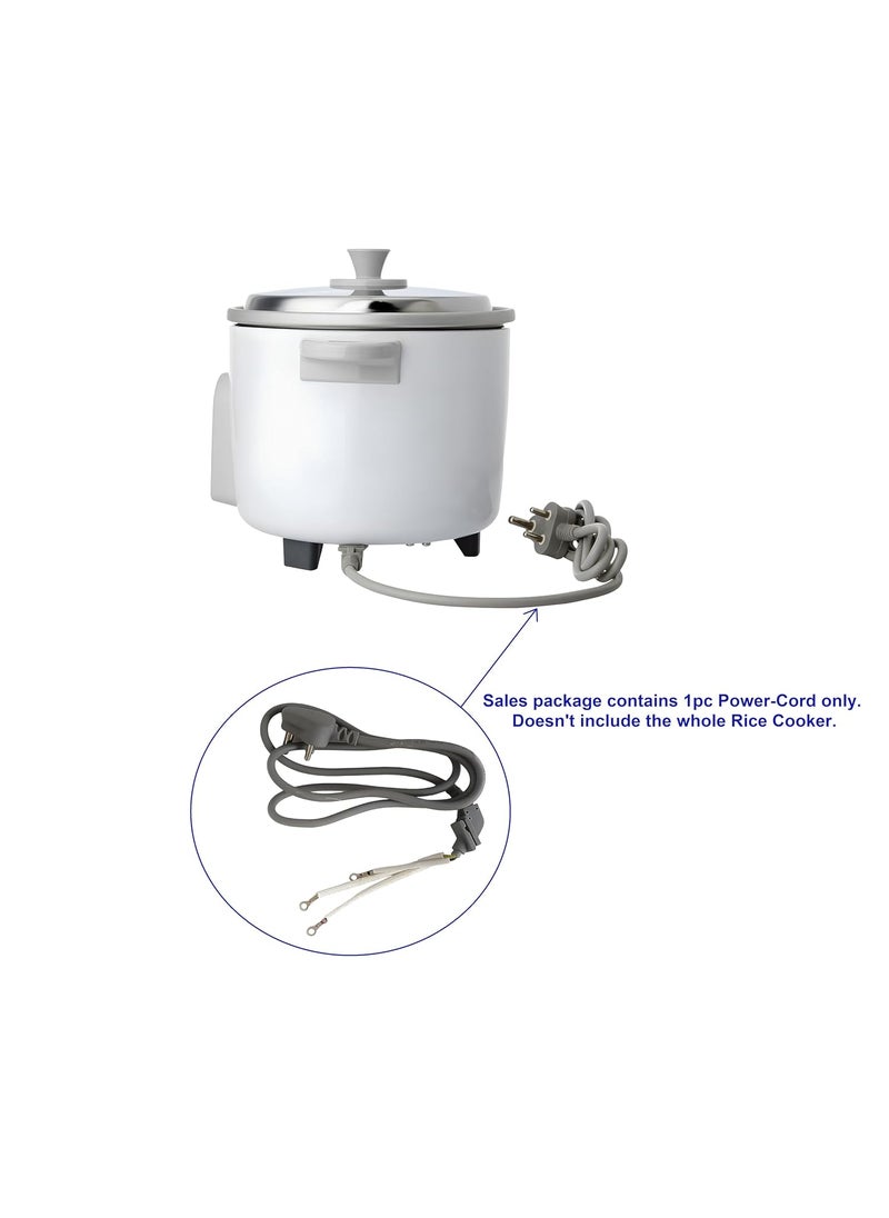 AJS spares Electric Rice Cooker PowerCord for All PanasonicNational Panasonic Ratings 10A 250V Length48 Inches 12 Meter