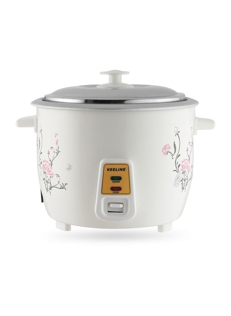 KEELINE KRC 18D 700 Watt Electric Rice Cooker With additional cooking bowl