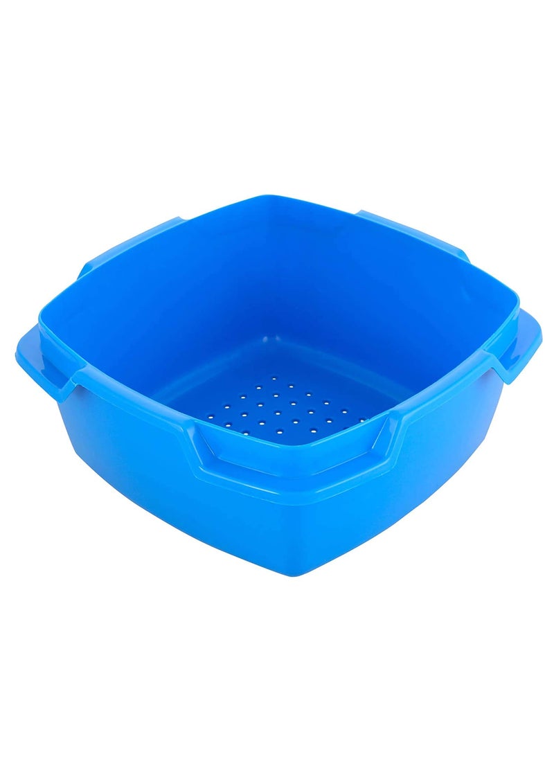 Foliam Microwave Plastic Idli MakerSteamerRice Cooker Multicolour