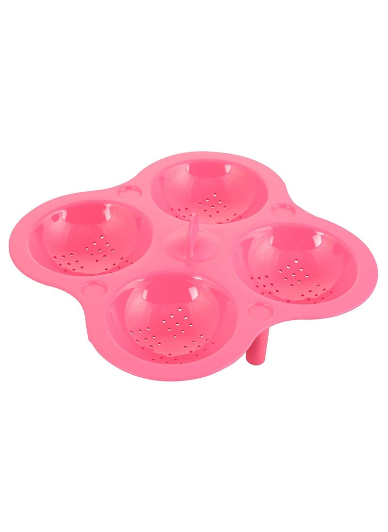 Foliam Microwave Plastic Idli MakerSteamerRice Cooker Multicolour