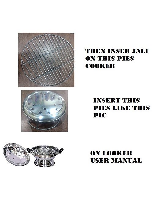 CORPORATE OVERSEAS Multi Purpose Steel Oven Gas Tandoor Barbeque Griller Bati Pizza Maker