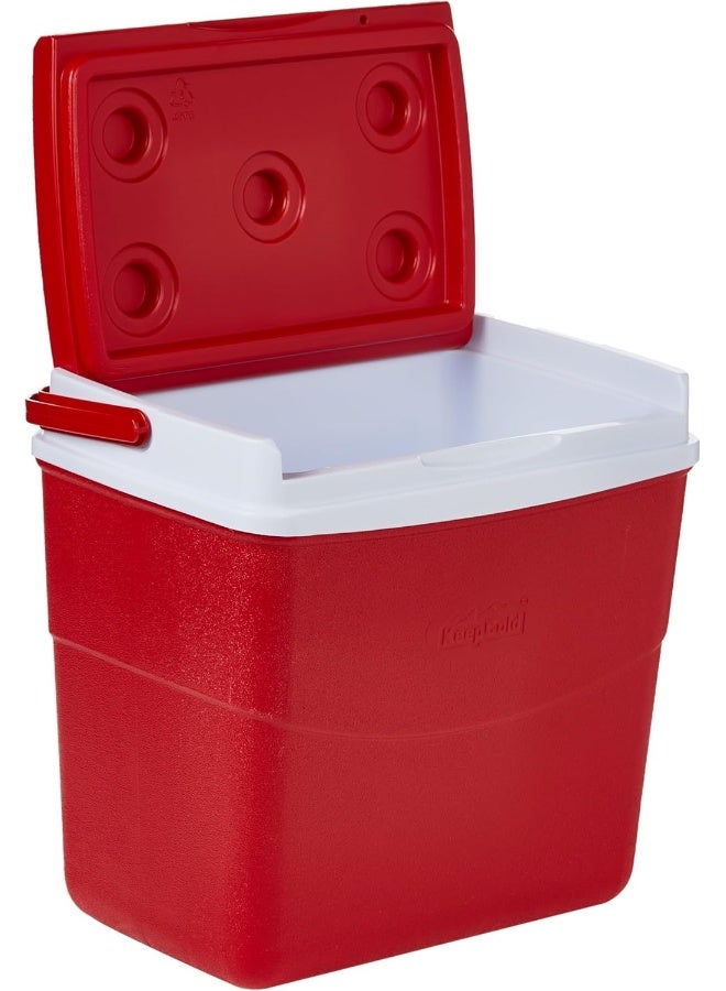 Keep Cold Plastic Picnic Cooler Icebox Lunchbox Multcolour 20.0Liters
