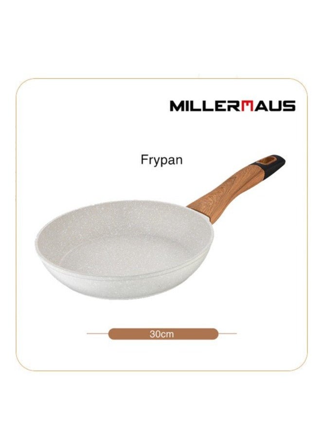 MILLERHAUS Aluminum Fry Pan Marble Non-Stick Coating, 30cm x 5.5cm, MH-4508