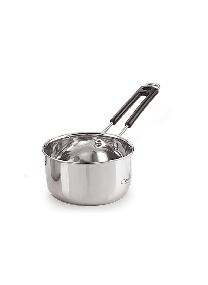 VARSHA INTERNATIONAL Stainless Steel Sauce Pan 1150ml 1 Piece Silver