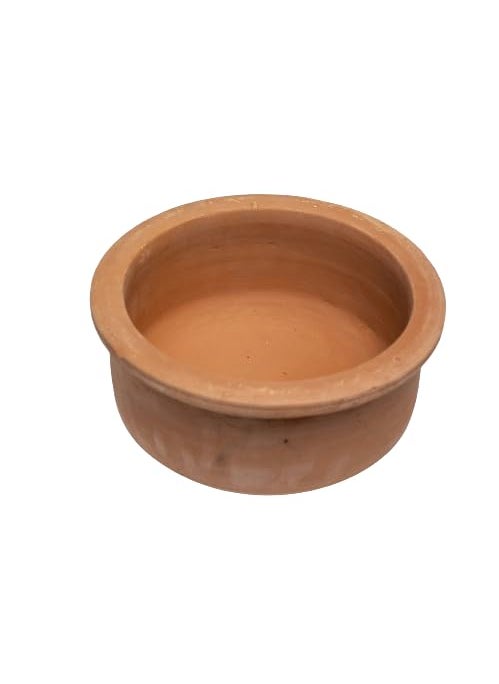 RawartifactEarth to Art Exclusive Range Unglazed Clay Pot for Cooking Serving Pack of 3 1 Liter 2 Liter 3 Liter