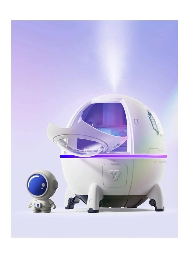 Mini Portable Humidifier, USB Desktop Small Humidifier with Auto Shut Off, Cool Mist Humidifiers 220ml, Colorful Night Lights, 2 Spray Modes, Quiet Humidifier for Bedroom Baby Plants Kids Home Travel