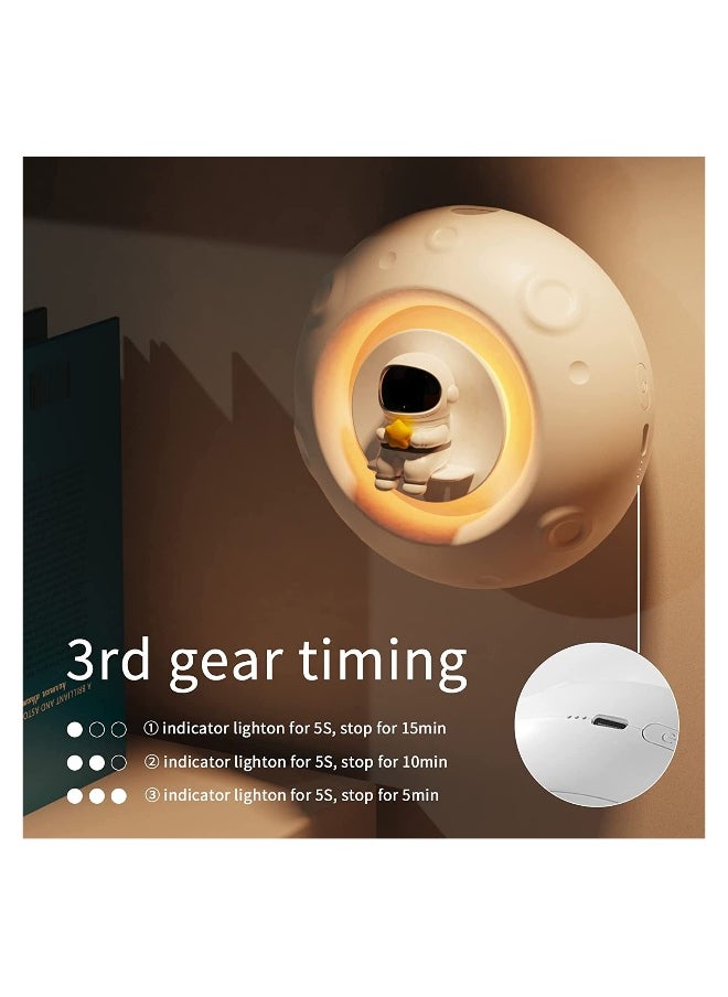 SYOSI Essential Oil Diffuser with Night light, Electric Air Aroma Diffusers for Home, Portable Aromatherapy Diffuser Humidifiers with Water