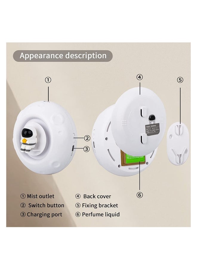 SYOSI Essential Oil Diffuser with Night light, Electric Air Aroma Diffusers for Home, Portable Aromatherapy Diffuser Humidifiers with Water