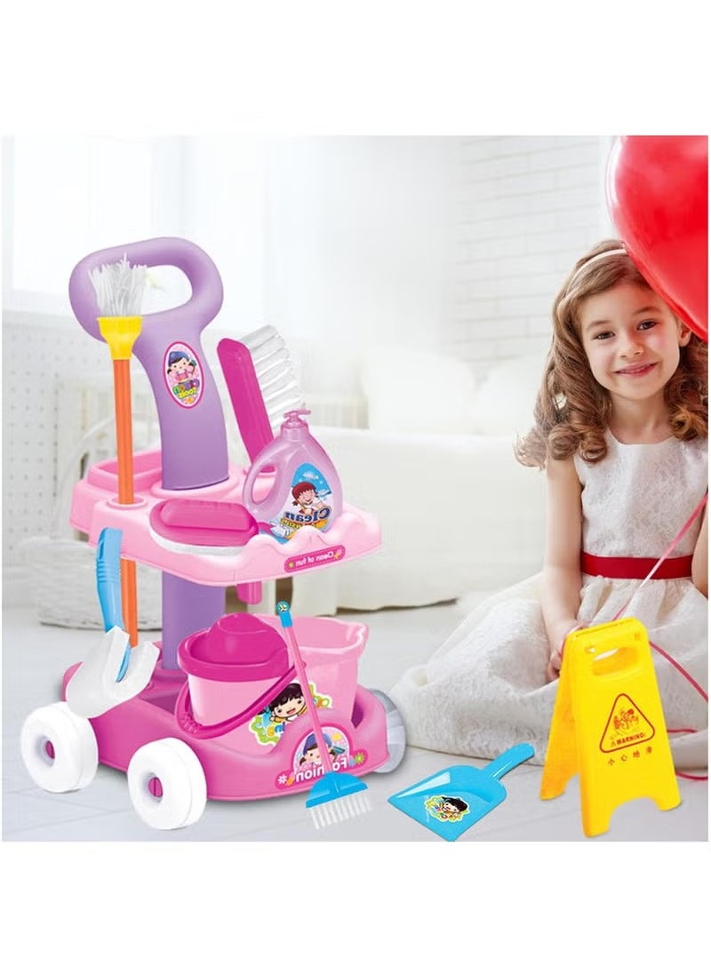 Cleaning Set for Kids | Play Cleaning Set | Housekeeping Pretend Play Set | Toy Cleaning Set for Kids, Childrens Cleaning Playset, Pretend Play Cleaning Kit, Cleaning Toy Set