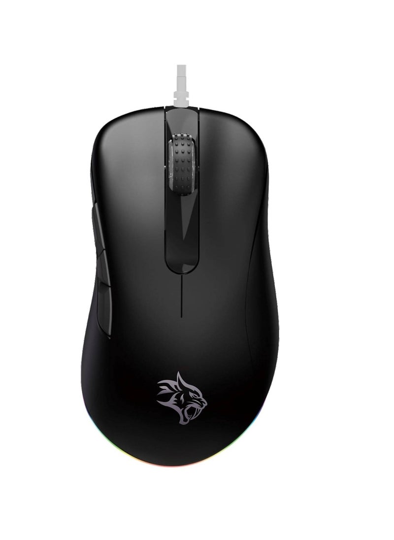 Porodo Gaming Blackhawk 8D Gaming Mouse PDX318 Black