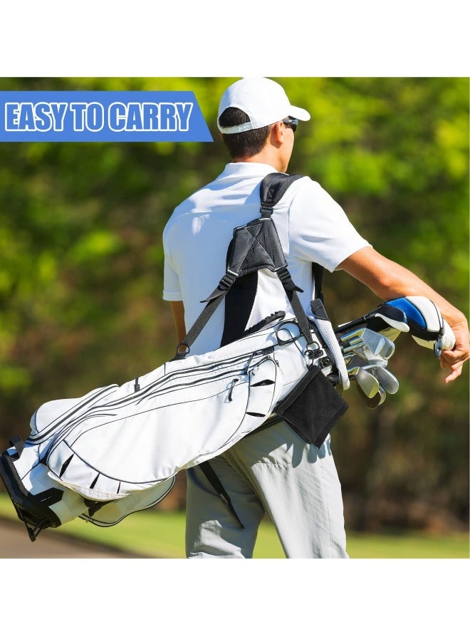 Golf Ball Towel 5.5 x 5.5 Inch Small Golf Wet and Dry Golf Towel Pocket Golf Towel with Clip Ball Towel Golf Ball Towel for Golf Course Exercise Towel