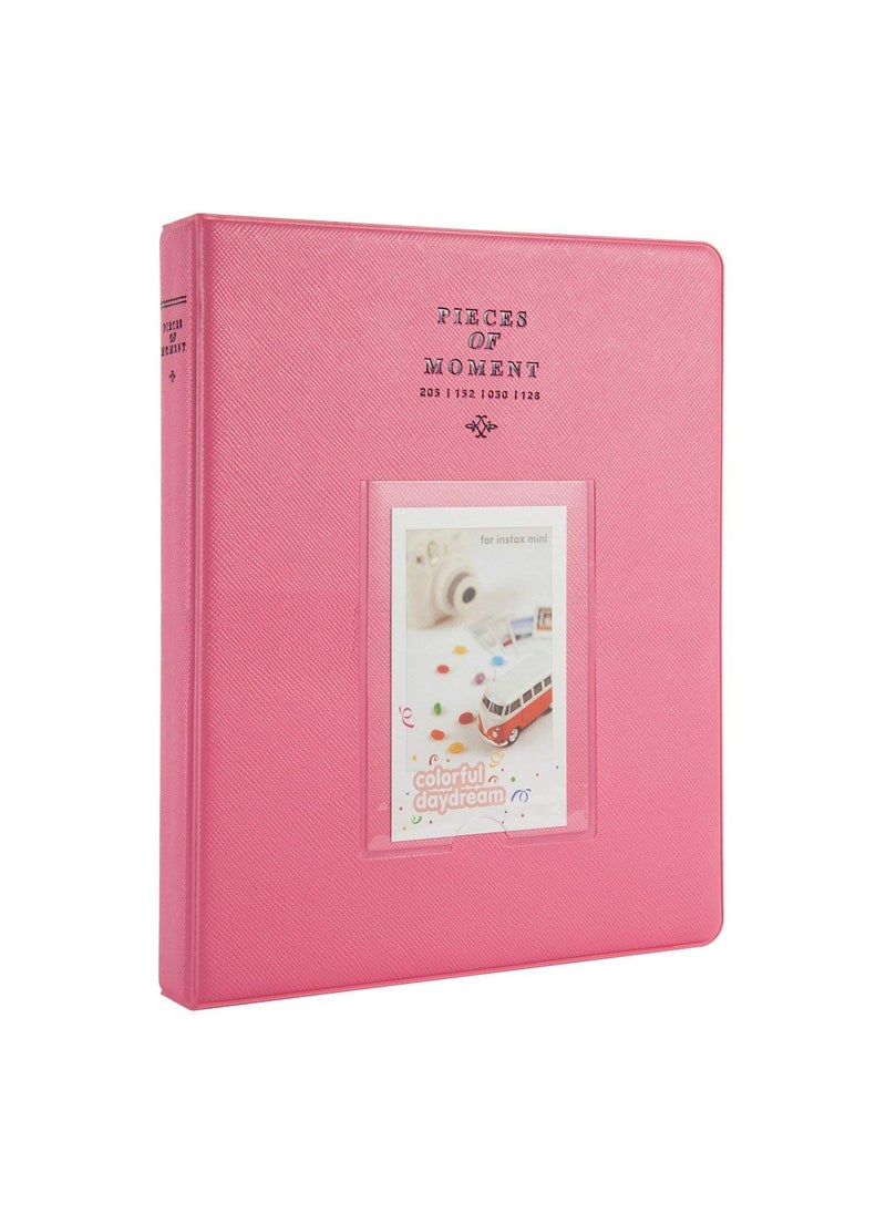 ZENKO Instax 128 SHEETS TIME ALBUMFLAMINGO PINK