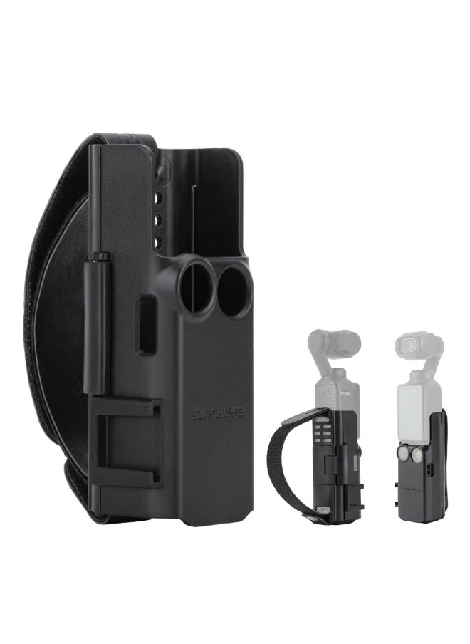 SYOSI Camera Extension Adapter for DJI Osmo Pocket 3 Handle Frame Accessories, Hand Band Protective Case Lanyard Expansion Frame Extension Handle Cover for Osmo Pocket 3