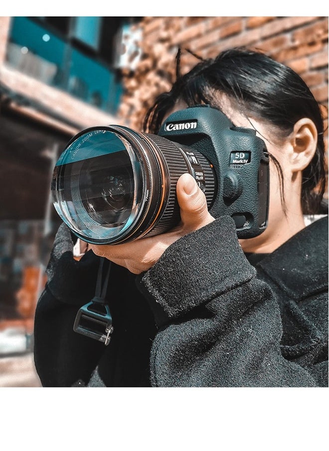 Camera Filter Accessories, 77mm Linear Glass Prism, Foreground Blur, Repeated Color Images, Glass Prism Special Effects Filter, LENS0002