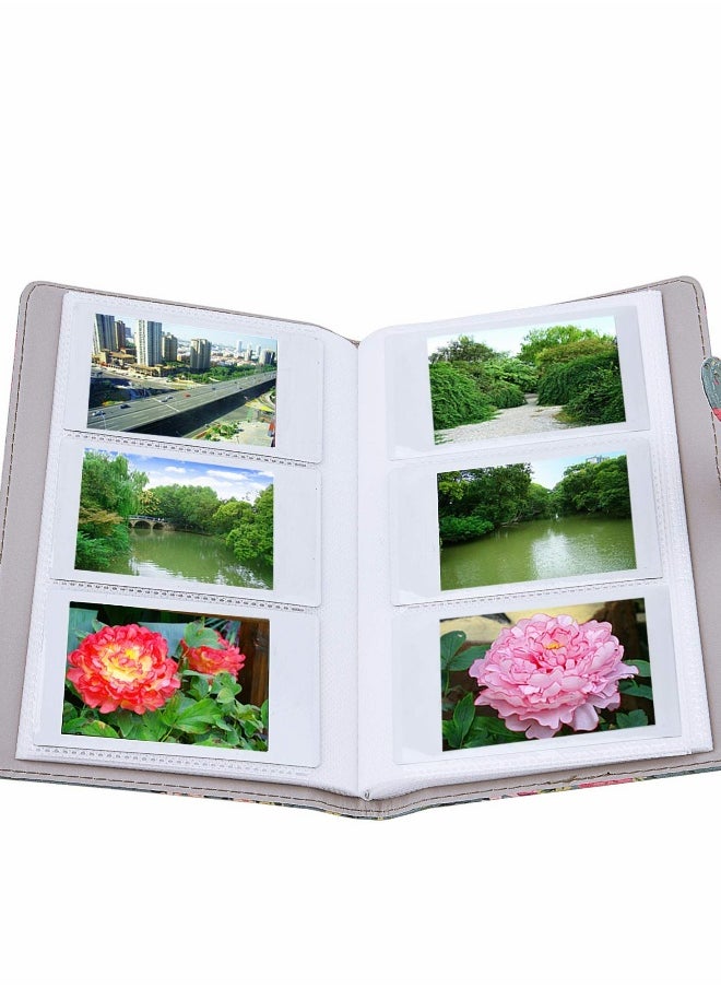 Accessories Bundle Kit Set Compatible with Fujifilm Instax Mini 11 9 8 90 70 Films, Accessory Include Album, Film Stickers, Desk Frames, Hanging Frame, Strap (Retro Floral)