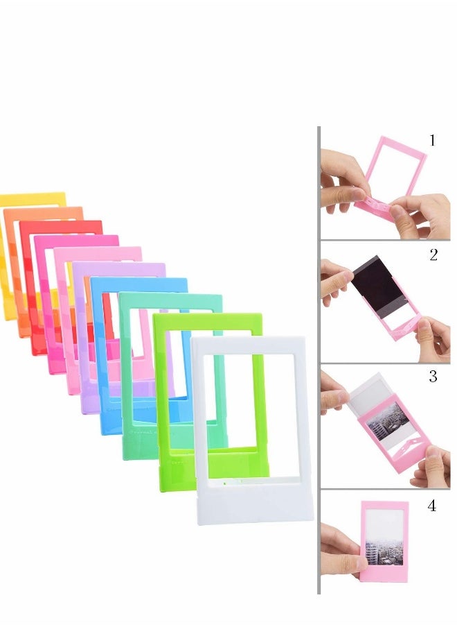 Accessories Bundle Kit Set Compatible with Fujifilm Instax Mini 11 9 8 90 70 Films, Accessory Include Album, Film Stickers, Desk Frames, Hanging Frame, Strap (Retro Floral)