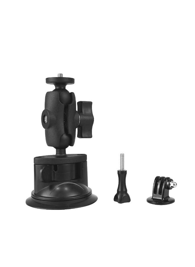 KASTWAVE Camera Car Windshield Suction Cup Mount Compatible with for GoPro Hero 10 9 8 7 6 5 Black 4 Session Insta360 for AKASO Campark DJI OSMO Action YI Action Camera Car Dash Cameras