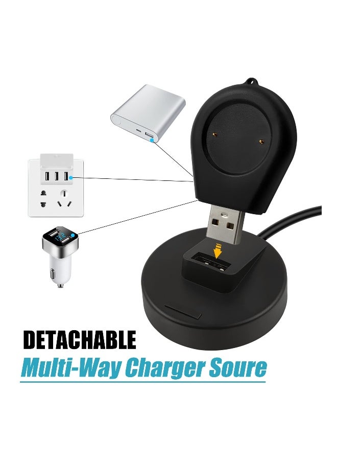 Replacement Charger Cable Compatible with Amazfit GTR 4, GTR 3, GTR 3 Pro, GTS 3,Portable Cordless Magnetic USB Charger Dock,Charger Stand for Amazfit GTR 3 Watch