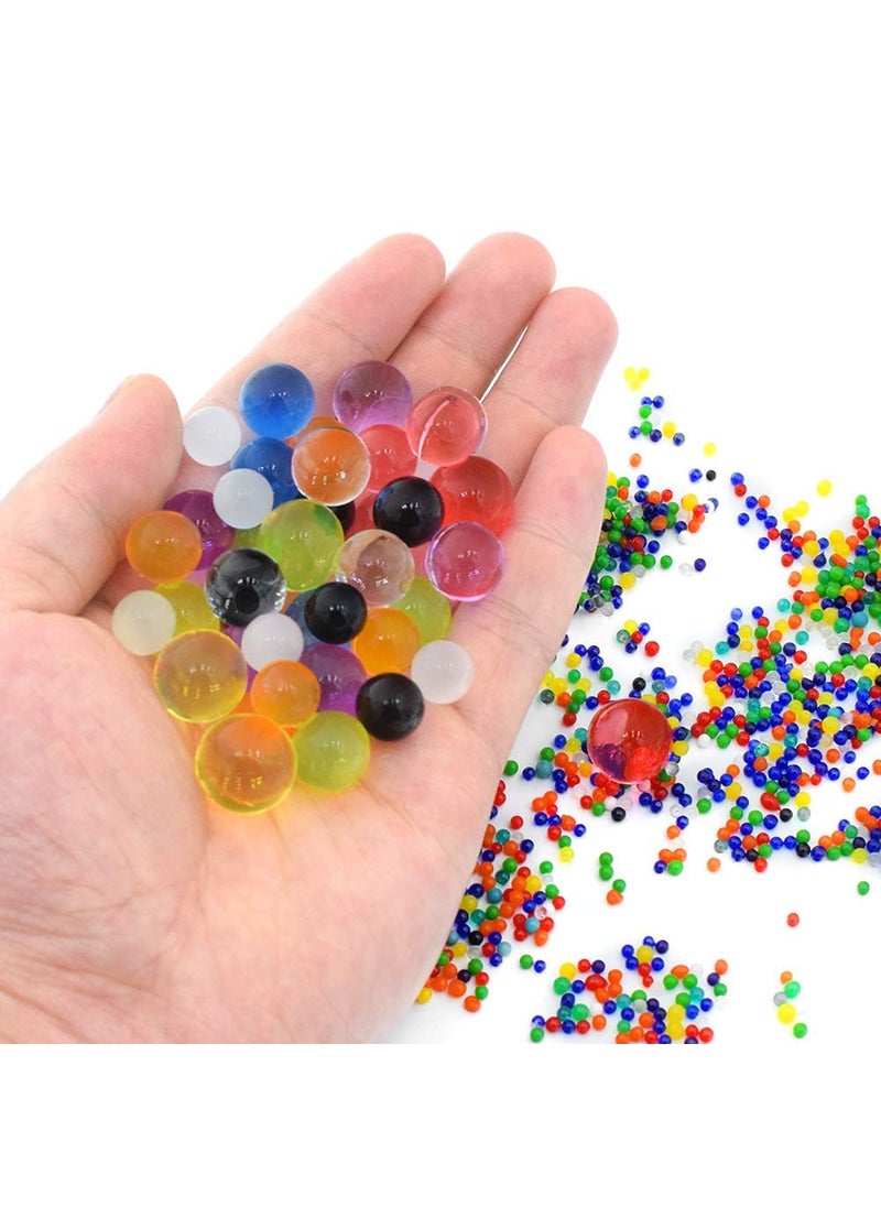 Firstly Traders Crystal Soil Water Pearls Growing Jelly Water Balls Multicolour Pack of 5 Ounces