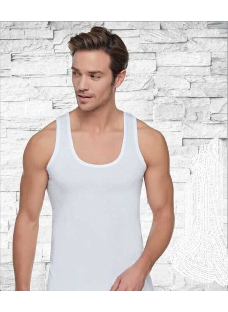 Passion 12LI Men's White Undershirt