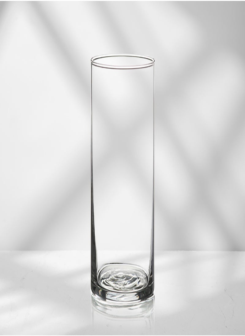 Cylinder Glass Vase - Clear 15*80, A beautiful choice for flower arrangements
