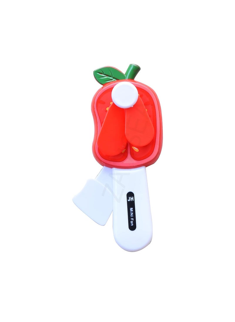 Kids Hand Pressure Mini Toy FanCute Squeeze ToysCool Summer FanFan Without Battery Pack of 1 Multicolor