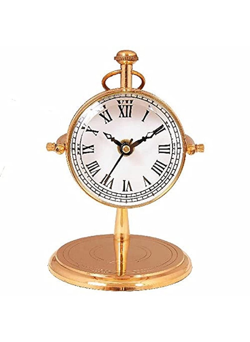 Vintage collection Brass Antique Table Clock 003