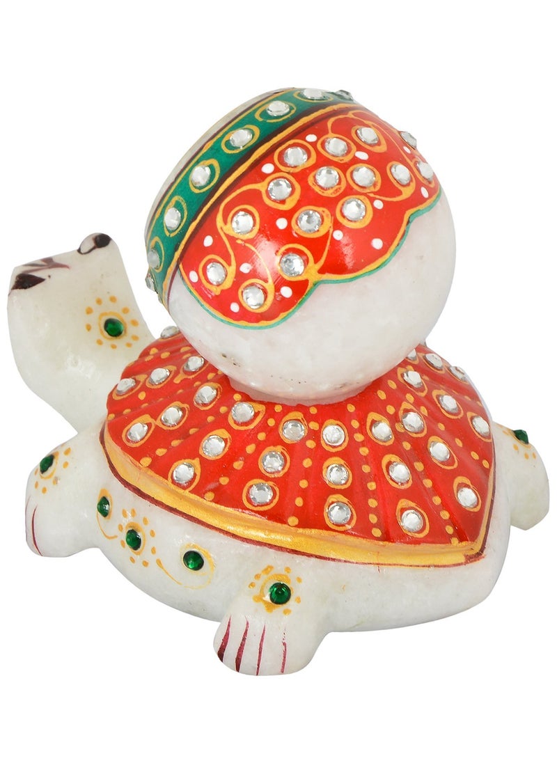 Saudeep India Trading Corporation Marble Clock 5 cm