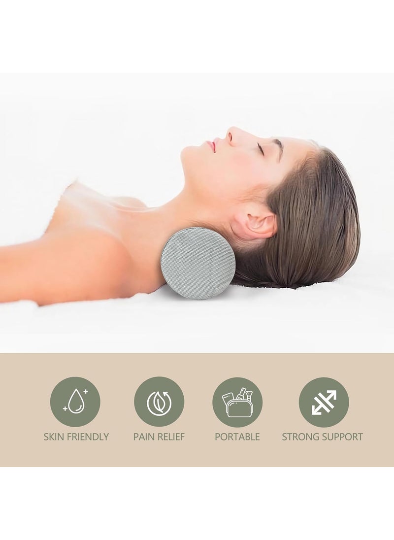 JOYENERGY Cervical Neck Roll Foam Pillow Round Neck Support for Sleeping Bolster Pillow for Bed Legs Back and Yoga 47 Inch Diameter x 17 Inches Long